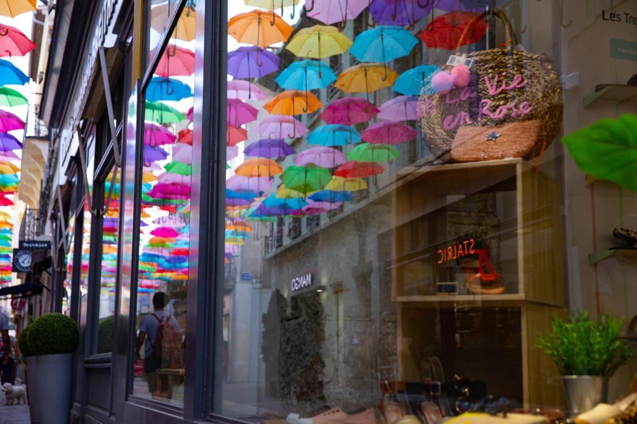 Tout Confort ! Calme, Climatisation, Parking Gratuit, Grande Terrasse, Ascenseur, Wifi 카르카손 외부 사진